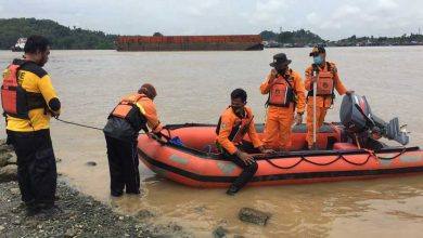 Photo of Satu ABK Menghilang setelah Tabrak Tongkang Terdorong Ombak Sungai Mahakam