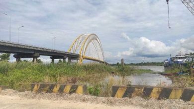 Photo of Jalan Pendekat Jembatan Sebulu Kukar Segera Bangun