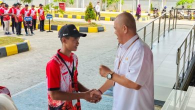 Photo of Target Juara Pra Popnas 2024, Dispora Dorong Pelajar Disiplin Latihan